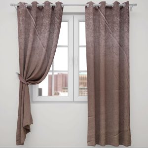 یک پنل مخمل شنل عرض 150 ارتفاع 280 دوخته شده پانچ شده کد 1020