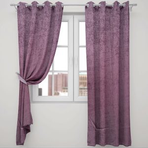 یک پنل مخمل شنل عرض 150 ارتفاع 280 دوخته شده پانچ شده کد 1035