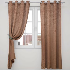 یک پنل مخمل شنل عرض 150 ارتفاع 280 دوخته شده پانچ شده کد 2015